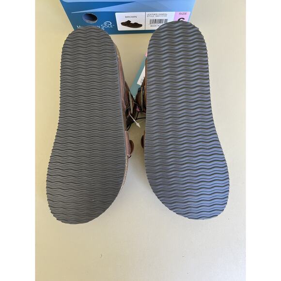 Mountain Sole Leather Sandals Women’s Size 6 Brown Style 984173195 - Picture 6 of 12